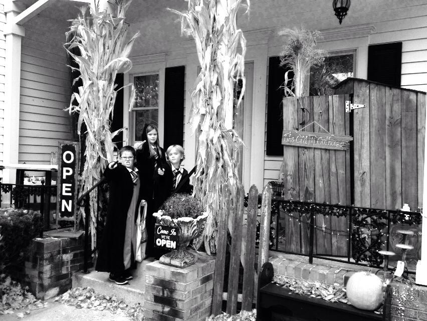 Downtown Trick or Treating with the Cooper kids - the Cooper Family